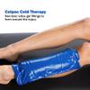 Chattanooga ColPac, Reusable Gel Ice Pack for Knee, Arm, Elbow, Shoulder, Back - Aches, Swelling, Bruises, Sprains, Inflammation, Half Size 2 Pack Bundle, Blue Vinyl, with a Lumintrail Bag view 3