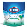 Clorox Triple Action Dishwasher Detergent Pacs, 16 Count Dishwashing Pacs, Fresh Scent view 1