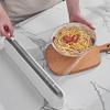 Arinda 1Pc Hanging Film Cutter with Sucker Household Kitchen Supplies Foil Tin Foil Divider Cutting Box Plastic Food Wrap Dispenser view 3