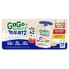 GoGo squeeZ yogurtZ Variety Pack, Strawberry & Banana, 3 oz (Pack of 20), Kids Snacks Made from Real Yogurt and Fruit, No Fridge Needed, Gluten Free, Nut Free, Recloseable Cap, BPA Free Pouches view 4