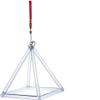 3 Inch Clear Quartz Crystal Singing Pyramid Healing Musical Instrument with Striker view 1