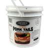 Cured Pork Tails 5lb In a Bucket Packed In Brine view 1