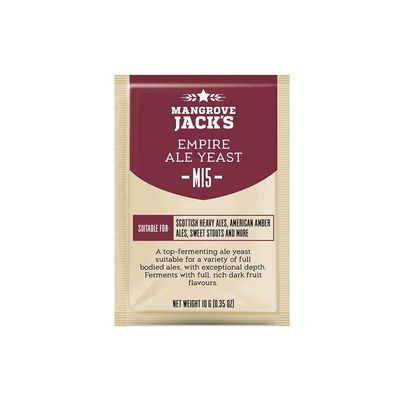 Beer Yeast 10g Craft Beer Making Yeast Fermentation Yeast Oenology Products Home Brewing Beer Products (M15 Empire ale yeast, 5 pcs)