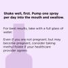 nbpure Methylfolate Vitamin B9 Spray Supplement, Liquid Folic Acid Spray, 1 oz view 2