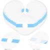 Nuanchu 48 Pack Shower Waterproof Patch Transparent Adhesive Patches Waterproof CGM Sensor Covers Protectors, Precut Clear Overpatch Tape Sticker with Hole for Shower Swimming Cycling Running(Blue) view 1