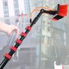 WZFANJIJ Window Cleaning Brush Water Fed Pole Kit Solar Panel Cleaning Equipment Tool Photovoltaic Module Cleaning Tool The Length of The Telescopic Rod Can Be Adjusted Freely,18FT/5.4M view 1