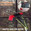 WZFANJIJ Window Cleaning Brush Water Fed Pole Kit Solar Panel Cleaning Equipment Tool Photovoltaic Module Cleaning Tool The Length of The Telescopic Rod Can Be Adjusted Freely,18FT/5.4M view 2