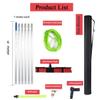 WZFANJIJ Window Cleaning Brush Water Fed Pole Kit Solar Panel Cleaning Equipment Tool Photovoltaic Module Cleaning Tool The Length of The Telescopic Rod Can Be Adjusted Freely,18FT/5.4M view 4