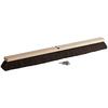 2 Pack! 36" Hardwood Push Broom Head with Fine Horsehair Bristles EXTRA Dust Pan Cleaning Brush Outdoor Broom Heavy Duty Broom Outside Broom view 1