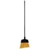 10 Pack! 12" Recycled Angled Broom with Flagged Bristles and 48" Handle EXTRA Dust Pan Cleaning Brush Outdoor Broom Heavy Duty Broom Outside Broom view 1