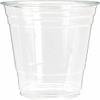 Nicole Fantini 16 Oz PET Crystal Clear Disposable Plastic Cups with Clear Lids (50) view 2