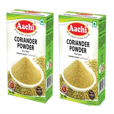 AACHI Coriander 200 GMS -TWIN PACK - PACK OF 2 ( 200 GMS X 2 )