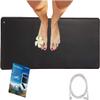Grounding Mat Plus Grounding Cord. Grounded Foot Therapy, Grounding Desk Mat, Grounding Keyboard Mat to Protect The Body, Improve Energy, Relieve Pain,Sleep Assist (11.6X39 in) view 1
