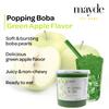 Mayde Popping Boba Pearls for Drinks, Desserts, & Breakfast Bowls (Green Apple Flavor, 7 Pounds) view 2