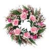 YYDFPIIA Artificial Rose Flower Wreath Door Wreath for Home Party Indoor Outdoor Window Wall Wedding Decoration view 1