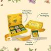 VAHDAM, Assorted Herbal Tea Variety Pack (6 Variants, 36 Tea Bags) Caffeine Free, Gluten Free, Non GMO | Eco Friendly Long Leaf Pyramid Tea Bags I Valentines Day Gift Set for Him & Her view 4