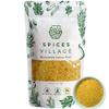 SPICES VILLAGE Dried Lemon Peel Granules, Lemon Zest Seasoning for Baking, (4 Oz), Citrus Fruit Seasoning for Cooking & Herb Tea - Kosher, Gluten Free, Non GMO, Resealable Bulk Bag view 1