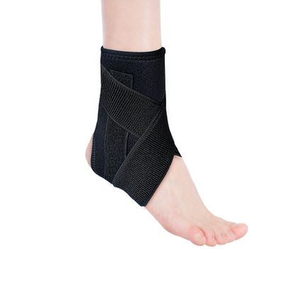 WILLQ Ankle Brace Adjustable Rigid Ankle Stabilizer for Protection Sprain Tendonitis Support Injury Recovery Ankle Wrap with Removable Aluminum Support Brace for Men Women and Children