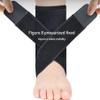 WILLQ Ankle Brace Adjustable Rigid Ankle Stabilizer for Protection Sprain Tendonitis Support Injury Recovery Ankle Wrap with Removable Aluminum Support Brace for Men Women and Children view 3