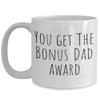 Best Dad Award Gift Mug, Father's Day Gift, Gift for Step Dad, Gift from Step Daughter or Step Son, Fathers Day Gift, Coffee and Tea Cup view 1