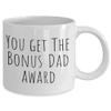 Best Dad Award Gift Mug, Father's Day Gift, Gift for Step Dad, Gift from Step Daughter or Step Son, Fathers Day Gift, Coffee and Tea Cup view 2