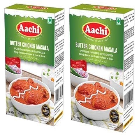 AACHI Butter Chicken Masala 50 GMS -TWIN PACK - PACK OF 2 (50 GMS X 2)