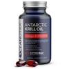 100% Pure Organic Krill Oil 1000mg, 60-Day, Omega 3, Highest Concentration 56% Phospholipids, Wild Caught, Sustainable Traceable Antarctic SuperbaBoost, Astaxanthin, Heart, Skin Care, No Fish Oil view 1