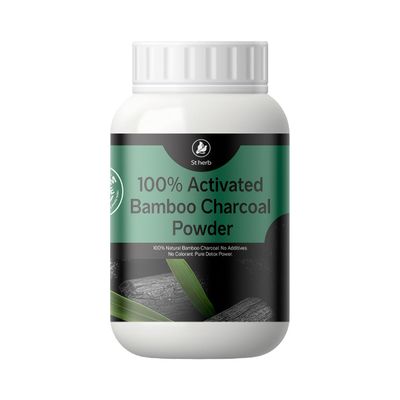 100% Bamboo Charcoal Powder Natural Detox 100 Grams by St.herb