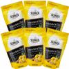 Lemoncello Chocolate Covered Almonds Brought to you by Nutic, Produced By Sconza - Roasted Almond Covered in White Chocolate and Lemon Creme Candy | 6 Pack of 5 Oz Bags | Gift Snack view 1