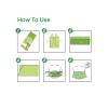 Neutriherbs Reusable Plastic Body Wrap for Stomach,Belly,Thighs, Arms, Perfect for Skin Smoothing & Toning view 2
