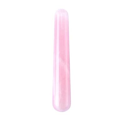 1pc Natural Gemstone Rose Quartz Crystal Massage Wands Crystals Healing Stones for Woman