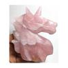 1pc Natural Crystal Crafts Jewelry Hand Engraving Rose Quartz Crystal for Decoration 120mm view 1