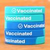 SayitBands 2 Youth Size Vaccinated Wristbands view 2