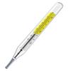2pcs Glass Thermometers Mercury Free Clinlic Thermometer Traditional Thermometer Dual Scale Mercury Free C&F 2PK view 3