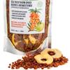 Siberian Sea Buckthorn Dried Berries 7.06 oz (200 g) Unsweetened 100% Raw Natural Wild Harvested Hippophae Fruit, Apple as Antioxidant Additives, High Omega-7, Sports Bars, Yogurt, Smoothie, Snacks view 1