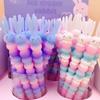 Angelastore 4pcs Cartoon Ice Cream Rabbit Silicone Kawaii School Office Stationery Gel Pen Creative Cute Bunny Supply sweet lovely, 0.5mm view 3