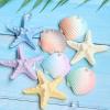 12pcs Sea Creatures Sea Shells Star Conch Cake Topper for Birthday Party Baby Shower Wedding Cake Decorations view 3