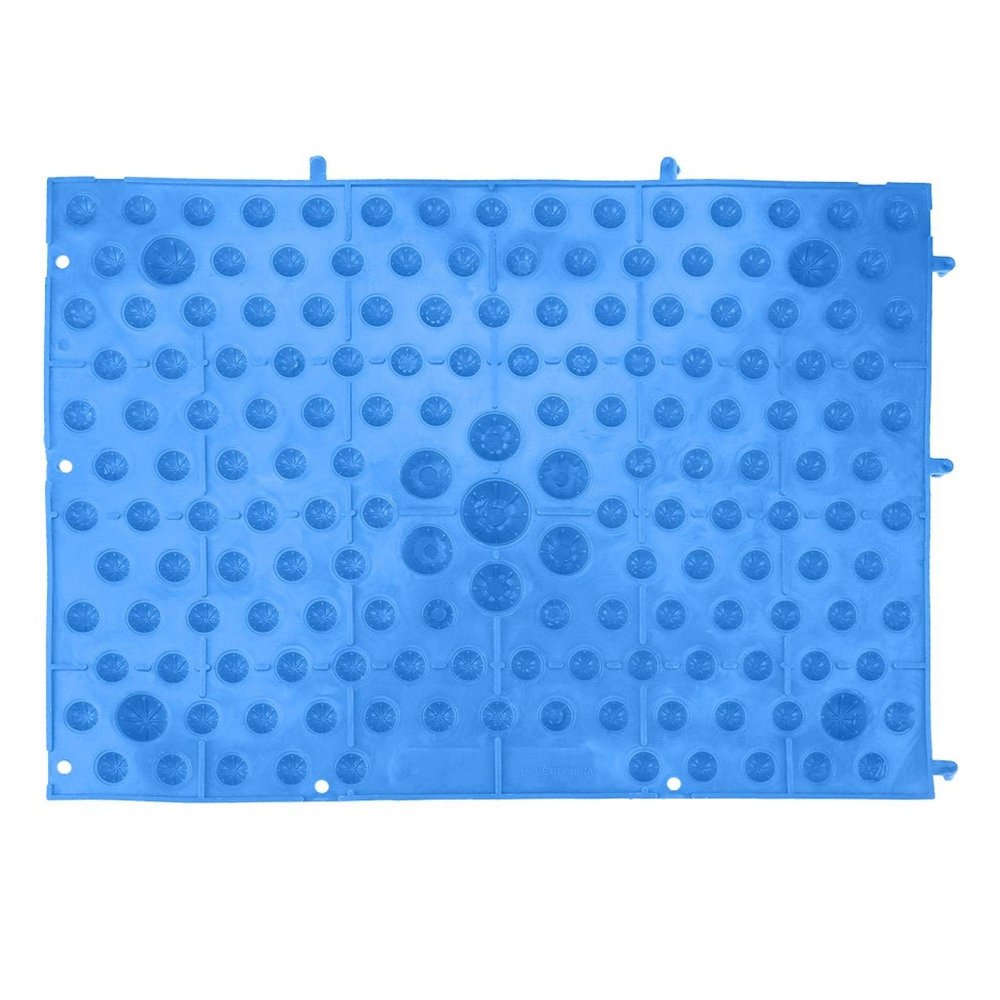 Aqur2020 Foot Massage Mat, Colorful TPE Foot Massage Mat Cushion Massage Pad Tension Release Pad for Home Outdoor Game (Blue)