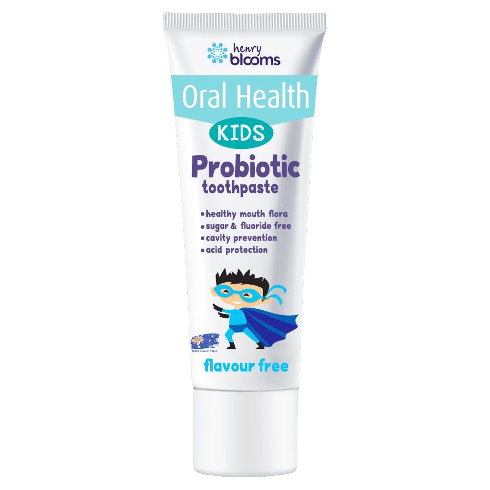 Blooms Kids Probiotic Toothpaste Flavour Free 50g