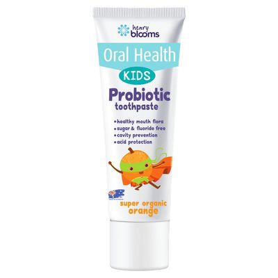 Blooms Kids Probiotic Toothpaste Organic Orange 50g