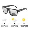 COTIA Transition Photochromic Bifocal Reading Glasses for Mens and Womens,Square Sports Style Glasses Presbyopic Magnification Eyeglasses (black, 1.75) view 3