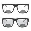 COTIA Transition Photochromic Bifocal Reading Glasses for Mens and Womens,Square Sports Style Glasses Presbyopic Magnification Eyeglasses (black, 1.75) view 4
