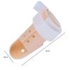 Froiny 1pc Metacarpal Finger Splint Plastic Hand Brace Stabilizer for Broken Fingers Straightening Arthritis Knuckle Immobilization, Yellow, One Size view 2