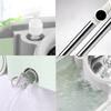 Mop with Bucket, Reusable Washable Replaceable Cloth High Efficiency Spin Dehydration Ergonomics Portable Handle Rotation Mops view 4