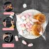 Docvania Clear Resealable Cellophane Bags 6 X 6 Inch Self Sealing Cellophane Bags, 200Pcs Cookie Bag with Seal Packaging Treat Bag for Wrapping Bread, Soaps, Candies and Party Favors view 3