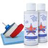 Bring It On Cleaner Water Spot Polishing Kit | For Shower Glass and Windows | Tile and Grout Polishing | Included Drill Scrub Brush, Microfiber, 8 ounces Water Spot Remover view 1
