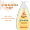 Johnson's Baby Skin Nourishing Moisture Baby Body Wash with Shea & Cocoa Butter, Hypoallergenic & Tear Free Baby Bath Wash, Paraben-, Dye-, Sulfate & Phthalate-Free, 20.3 fl. oz view 3