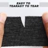 4 Pcs Pre Wrap Tape Athletic Finger Wrist Tape Sports No Sticky Residue Very Strong Easy Tear First Aid Injury Wrap for Athletes Trainers Boxing, 1.5 Inch x 33 Feet (Black, White) view 4