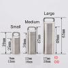 Pill Container Pill Holder, Durable Pill Box Bottle Holder for Men Women Purse Pocket Outdoor L+M+S view 2