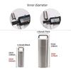 Pill Container Pill Holder, Durable Pill Box Bottle Holder for Men Women Purse Pocket Outdoor L+M+S view 3